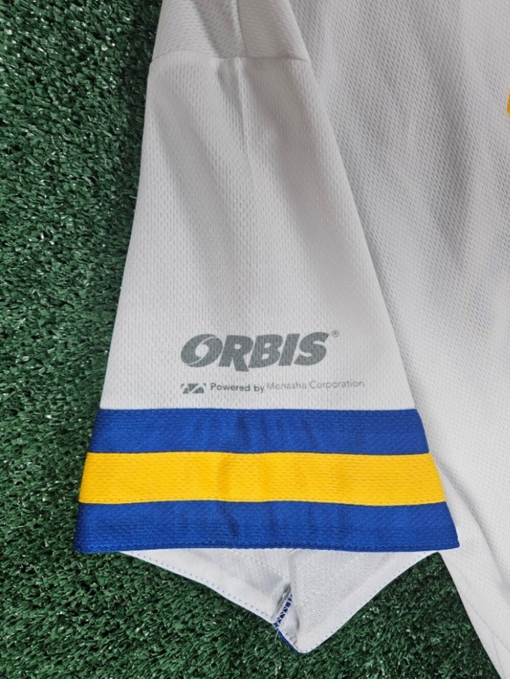 Milwaukee Brewers MLB Baseball Jersey / Colorway - White, Blue, & Yellow / XXL - Picture 13 of 14